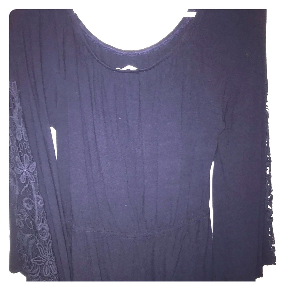 Navy Blue Night out romper